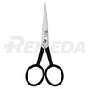 REMEDA Eyebrow Grooming Scissors Black and Pink Colours